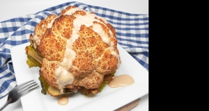 Whole Smoked Cauliflower