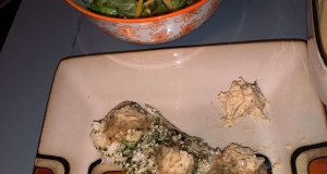 Sesame-Crusted Mahi Mahi with Soy, Shiso, and Ginger Butter Sauce