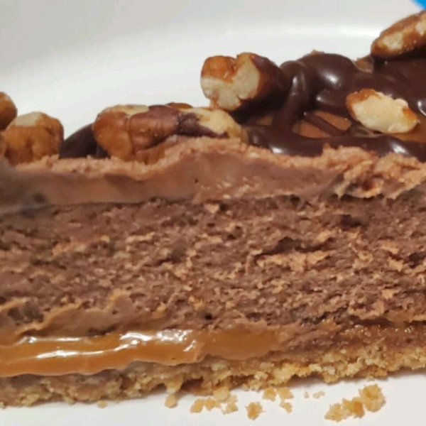 Chocolate Turtles Cheesecake