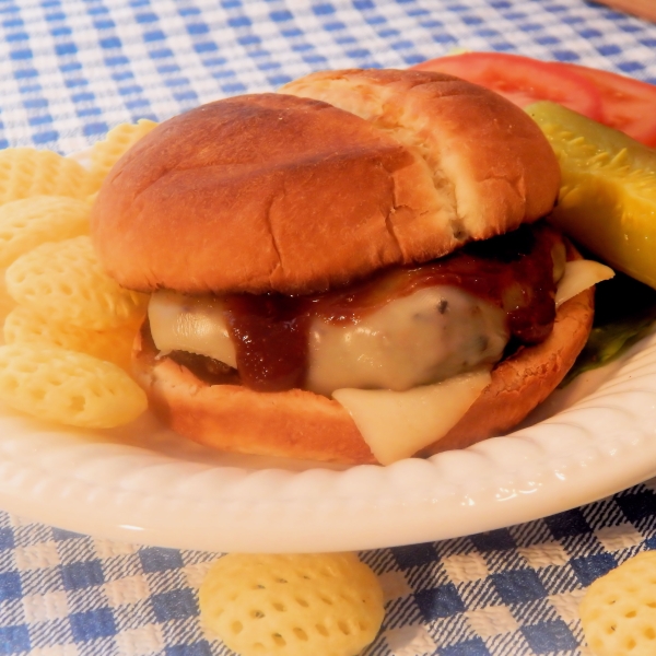Smoky Bison Burger