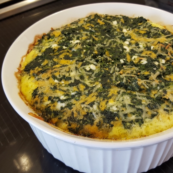 Mock Spinach Souffle