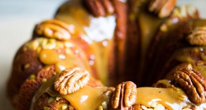 Bourbon-Spiked Pumpkin Pecan Bundt Cake
