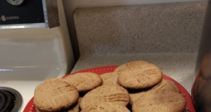 Easy Whole Wheat Peanut Butter Cookies