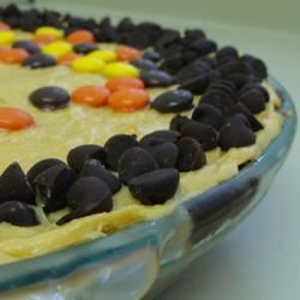 Chocolate Kiss Peanut Butter Pie