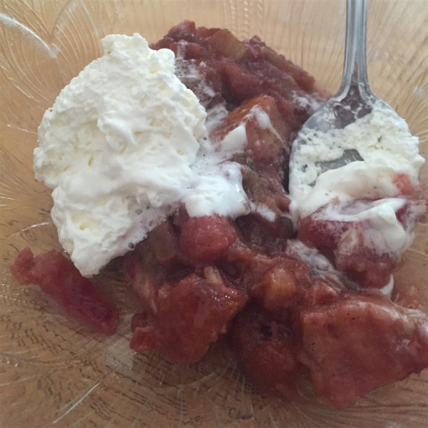 Rhubarb Betty
