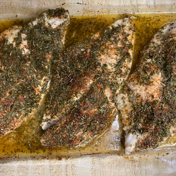 Herb Baked Catfish