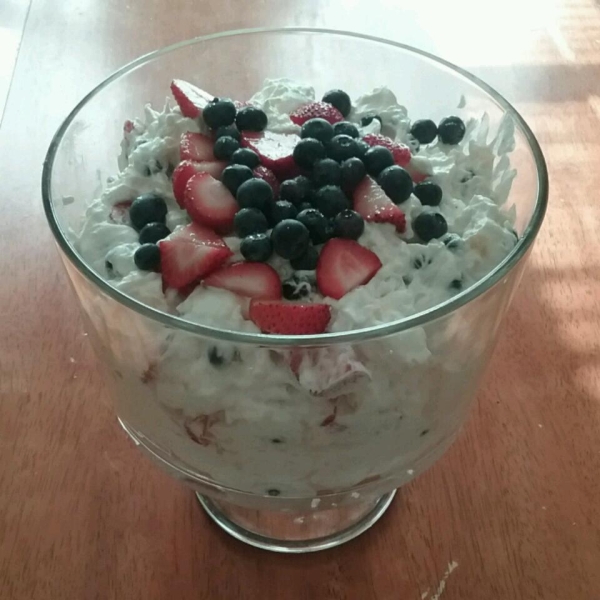 Red, White and Blue Ambrosia