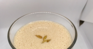 Chocolate-Sunflower Butter Protein Smoothie