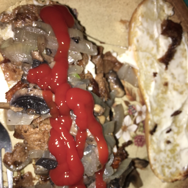 Italian Cheesesteak Sandwich