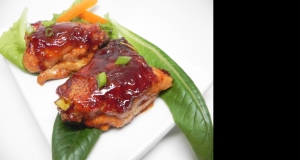 Tangy Apricot Chicken Thighs
