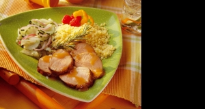 Apricot-Mustard Grilled Pork Tenderloin
