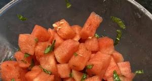 Watermelon Basil Salad