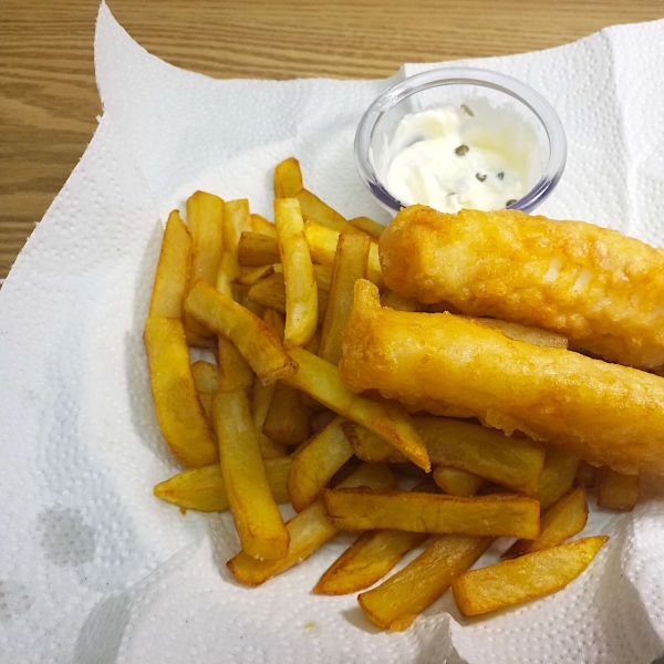 Crispy Beer Batter Fish & Chips