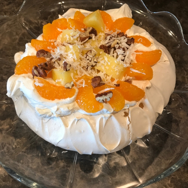 Chef John's Pavlova with Strawberries