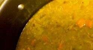 Pulled Pork Split Pea Soup