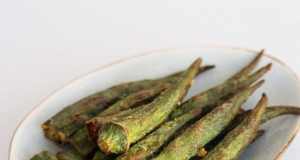 Spicy Air-Fried Okra