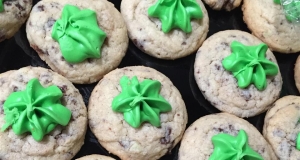 Creme de Menthe Chocolate Chip Cookies