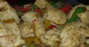 Chicken Poppy Seed Stir Fry
