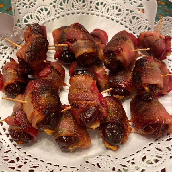 Bacon-Wrapped Dates