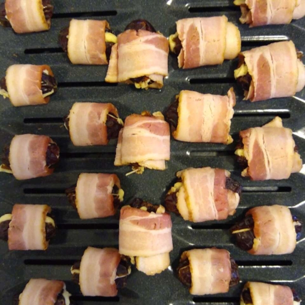 Bacon-Wrapped Dates