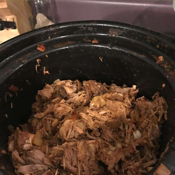 Sweet and Smoky Slow-Cooked Pulled Pork Loin