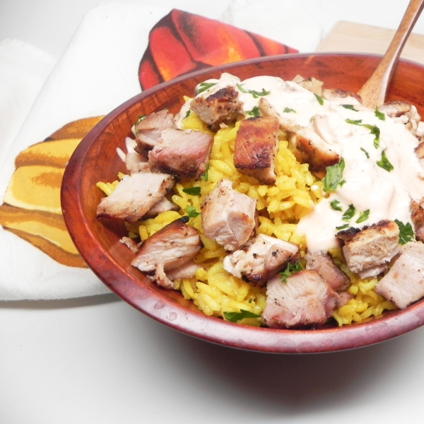 Halal Cart Chicken and Rice