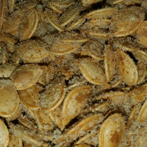 Caramelized Spicy Pumpkin Seeds