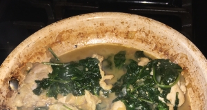 Asian Chicken Thighs With Mustard Greens