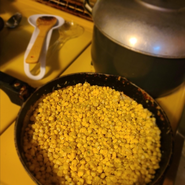 Daddy's Fried Corn and Onions