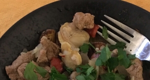 Portuguese Pork Alentejana