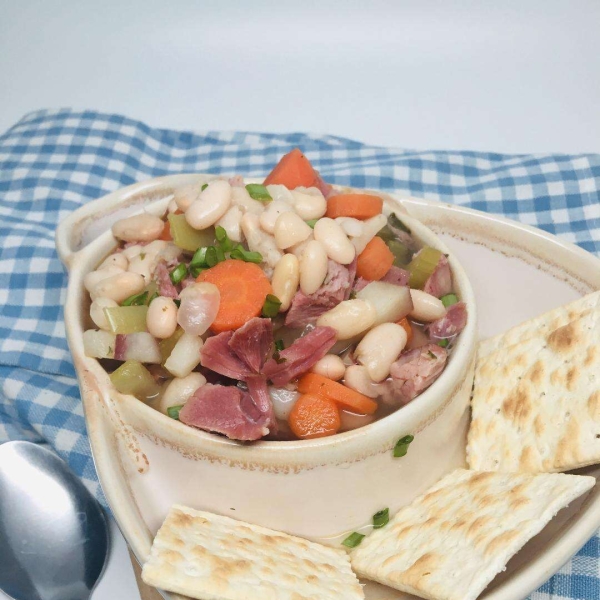 Pasulj (Serbian White Bean Soup)