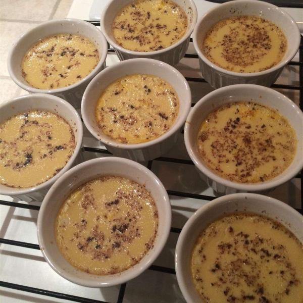 Maple Syrup Custard Cups