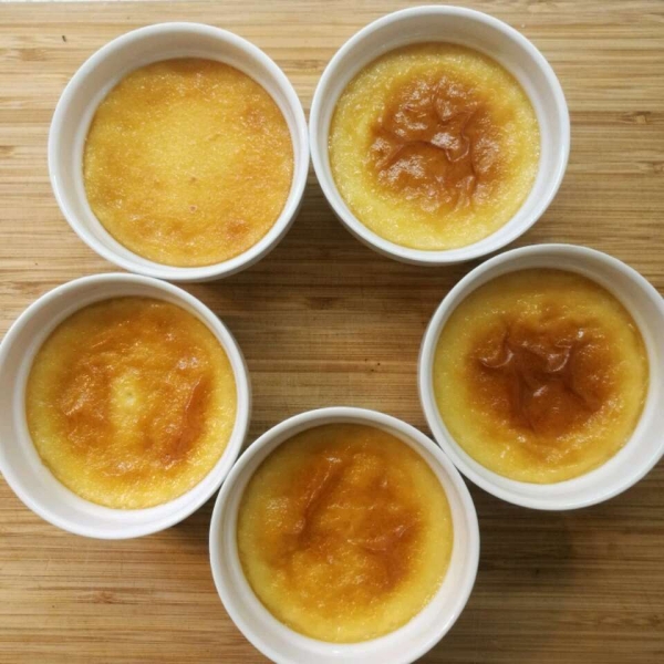Maple Syrup Custard Cups