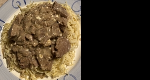 Slow Cooker Beef Stroganoff I
