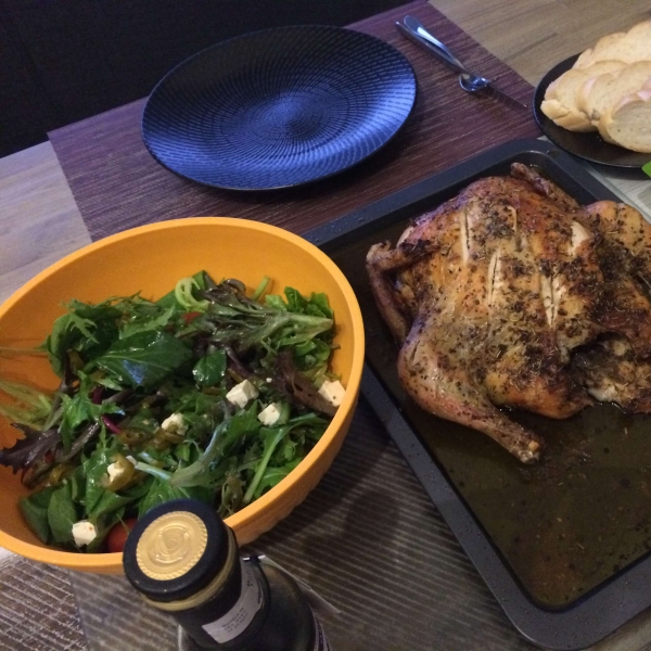 Spicy Rapid Roast Chicken