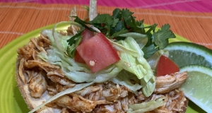 Slow Cooker Spicy Shredded Chicken