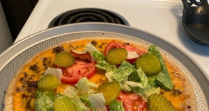 Big Cheeseburger Pizza
