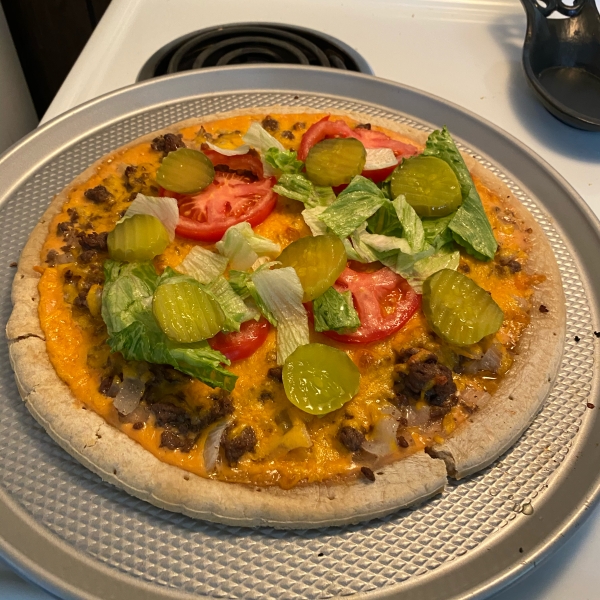 Big Cheeseburger Pizza