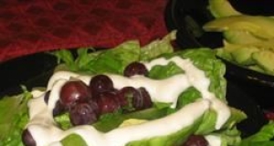 Blue Cheese, Avocado, and Grape Salad