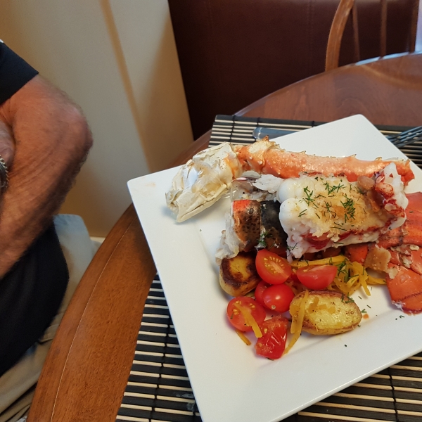Crab Stuffed Lobster Rayna