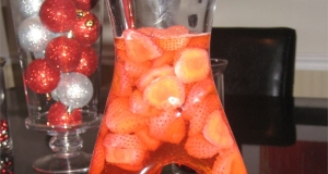 Strawberry Champagne Punch