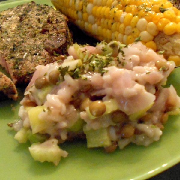 Lentil Rice Salad