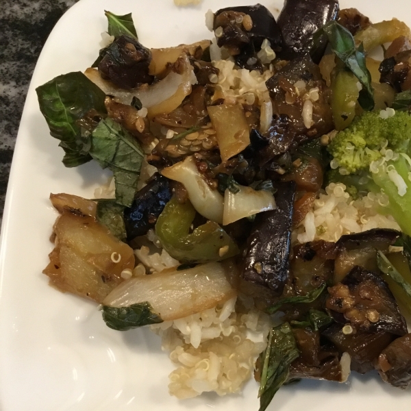 Spicy Eggplant Stir-Fry