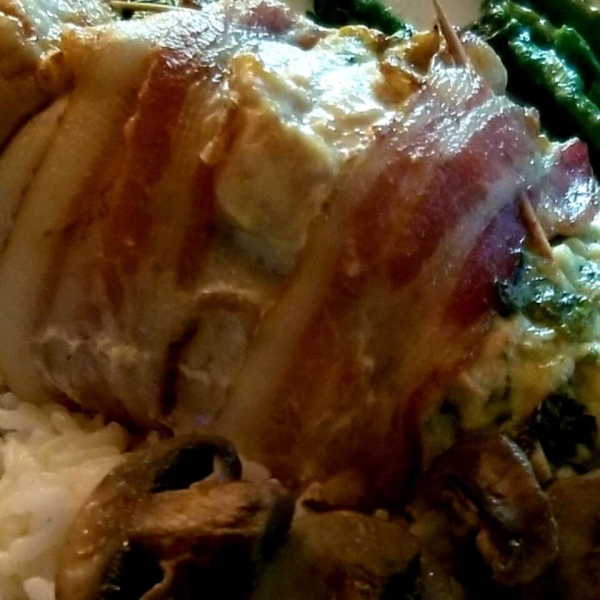 Spinach Stuffed Chicken Breasts