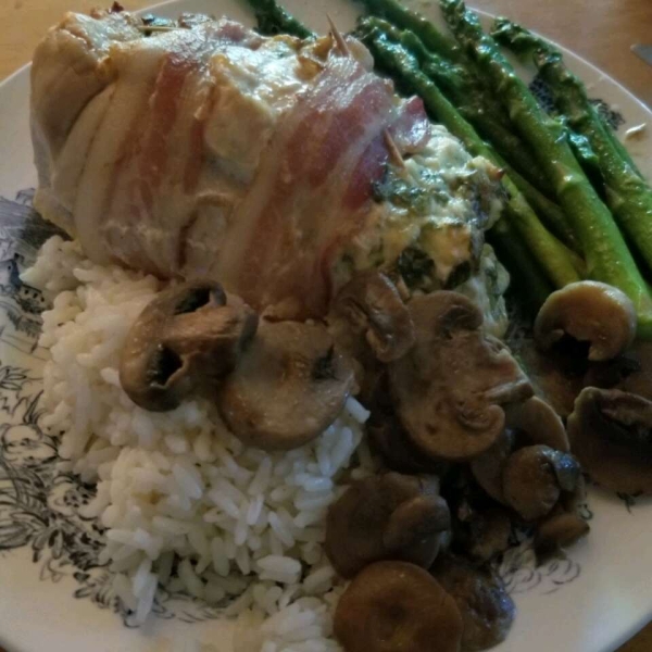 Spinach Stuffed Chicken Breasts