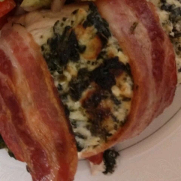 Spinach Stuffed Chicken Breasts