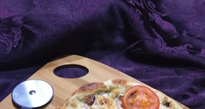 Double-Ranch Pizza with Chicken and Bacon