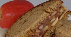 P-nutty Fruit Salad Sandwich