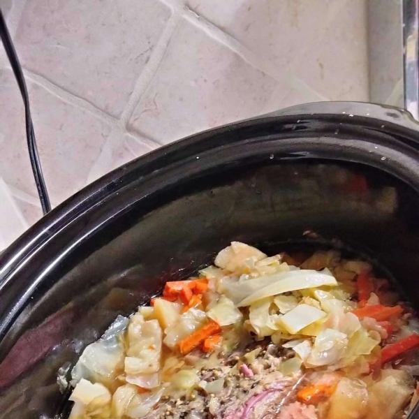 Slow-Cooker Corned Beef and Cabbage