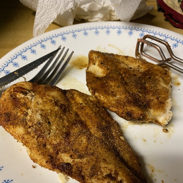 Air Fryer Blackened Chicken Breast